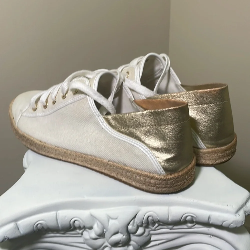 Michael Kors -  Kristy Slide - Cream Neutral - Size 8.5 - Picture 6 of 15